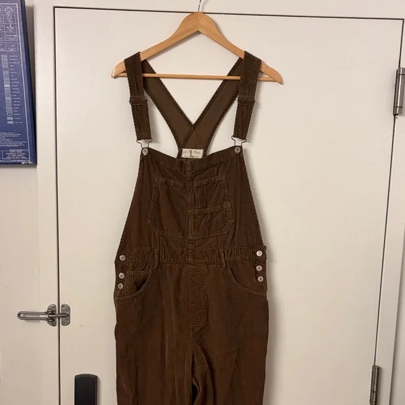 Free People Ziggy Corduroy Overalls - Picture 4 of 8